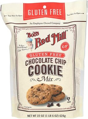 Bob's Red Mill, Chocolate Chip Cookie Mix, glutenfrei, 624 g (22 oz.)