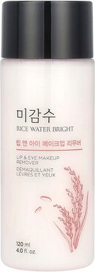 The Face Shop, Rice Water Bright, Lippen- und Augen-Make-up-Entferner, 120 ml (4 fl. oz.)