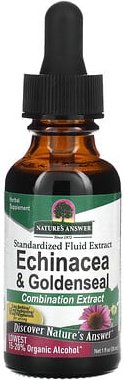 Nature's Answer, Echinacea und Gelbwurzel, standardisiertes Flüssigkeitsextrakt, 30 ml (1 fl. oz.)