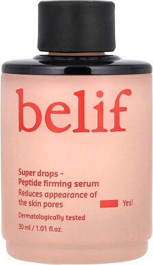 Thumbnail - belif, Super Drops, Peptide Firming Serum, Peptid-Straffungsserum, 30 ml (1,01 fl. oz.)