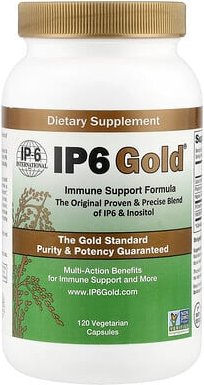 IP-6 International, IP6 Gold®, Immune Support Formula, Formel zur Unterstützung des Immunsystems, 120 pflanzliche Kapsel...