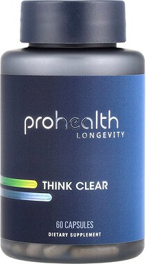 ProHealth Longevity, Think Clear, Unterstützung fürs Gedächtnis, 60 Kapseln