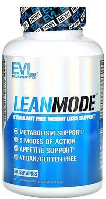 EVLution Nutrition, LeanMode, Stimulant Free Weight Loss Support, Unterstützung bei der Gewichtsreduktion ohne Stimulanz...