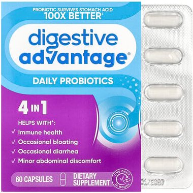 Thumbnail - Schiff, Digestive Advantage, tägliches Probiotikum, 60 Kapseln