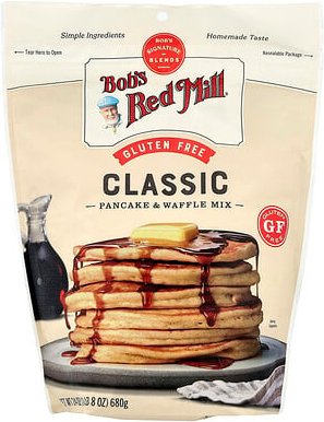 Bob's Red Mill, Classic Pancake & Waffle Mix, klassische Pfannkuchen- und Waffelmischung, 680 g (24 oz.)