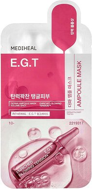 MEDIHEAL, EGT Derma Ampoule Beauty Mask, Beauty-Maske von Derma Ampoule, 1 Tuchmaske, 26 ml (0,87 fl. oz.)