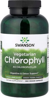 Swanson, Vegetarisches Chlorophyll, 300 vegetarische Kapseln