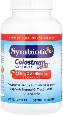 Thumbnail - Symbiotics, Kolostrum Plus, 240 pflanzliche Kapseln