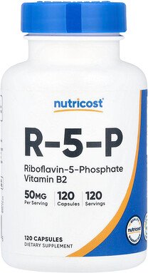 Nutricost, R-5-P, 50 mg, 120 Kapseln
