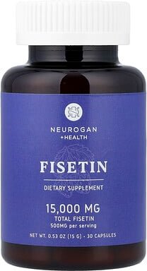 Neurogan Health, Fisetin, 500 mg, 30 Kapseln