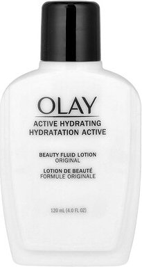 Olay, Active Hydrating, Beauty Fluid Lotion, aktiv feuchtigkeitsspendende Beauty-Flüssiglotion, Original, 120 ml (4 fl. ...