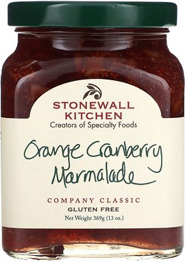 Stonewall Kitchen, Orange Cranberry Marmalade, Orangen-Cranberry-Marmelade, 369 g (13 oz.)
