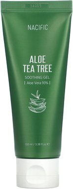 Nacific, Aloe Tea Tree, Beruhigendes Gel, 100 ml (3,38 fl. oz.)