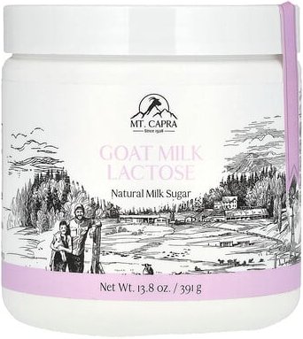 Mt. Capra, Ziegenmilch-Lactose, 391 g (13,8 oz.)