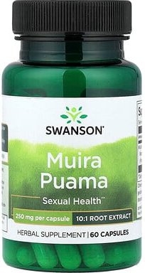 Swanson, Muira Puama, Muira Puama, 250 mg, 60 Kapseln