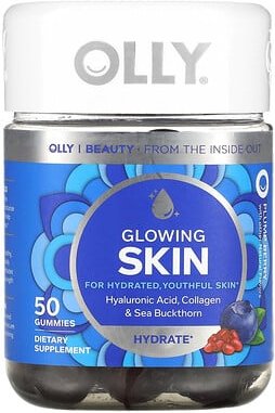 OLLY, Glowing Skin, Plump Berry, 50 Fruchtgummis