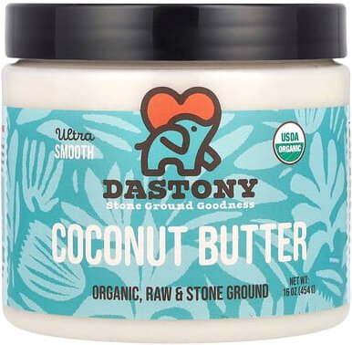 Dastony, Organic Coconut Butter, Bio-Kokosnussbutter, ultra sanft, 454 g (16 oz.)