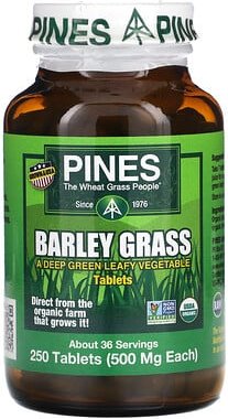 Pines International, Gerstengras, 250 Tabletten