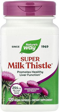 Nature's Way, Super Milk Thistle®, 120 vegane Kapseln
