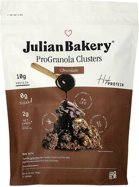 Julian Bakery, ProGranola Clusters, ProGranola-Cluster, Schokolade, 518 g (18,27 oz.)