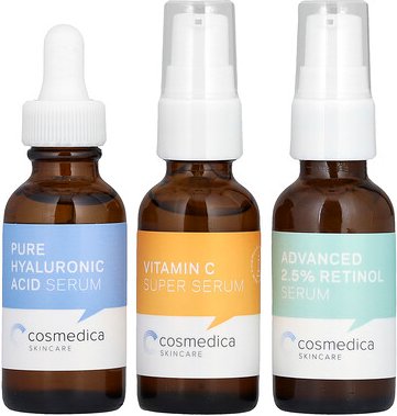 Cosmedica Skincare, Essential Trio Kit, 3-teiliges Set