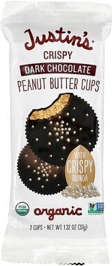 Thumbnail - Justin's Nut Butter, Bio-Knusperschokolade-Erdnussbutter-Becher, 2 Tassen, 37 g (1,32 oz.)