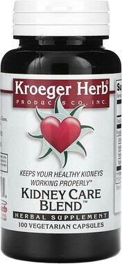 Kroeger Herb Co, Nierenpflegemischung, 100 vegetarische Kapseln