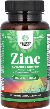 Thumbnail - Nature's Craft, Zink, 50 mg, 60 Tabletten