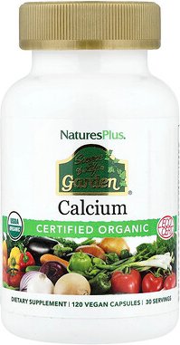NaturesPlus, Source of Life, Garten, Calcium, 120 vegane Kapseln