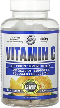 Hi Tech Pharmaceuticals, Vitamin C, 500 mg, 200 Tabletten