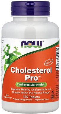 NOW Foods, Cholesterol Pro™, 120 Tabletten