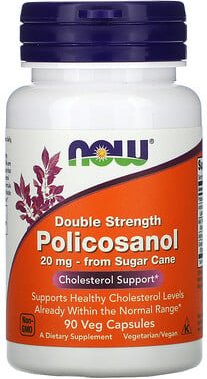 NOW Foods, Policosanol, 20 mg, 90 pflanzliche Kapseln