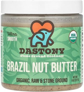 Dastony, Organic brasilianische Nussbutter, ultra sanft, 227 g (8 oz.)