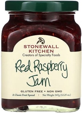 Stonewall Kitchen, Red Raspberry Marmelade, rote Himbeermarmelade, 347 g (12,25 oz.)