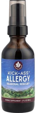 Thumbnail - WishGarden Herbs, Kick-Ass™ Allergy, saisonale Unterstützung bei Allergien, 59 ml (2 fl. oz.)