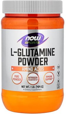 NOW Foods, Sports, L-Glutamine Powder, L-Glutamin-Pulver, 454 g (1 lb.)
