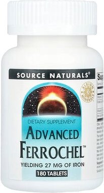 Source Naturals, Advanced Ferrochel™, 180 Tabletten