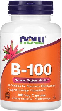 NOW Foods, B-100, 100 vegetarische Kapseln