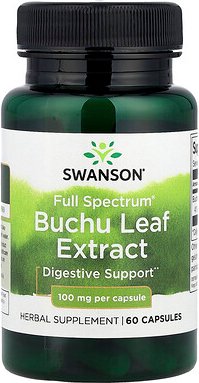Swanson, Full Spectrum® Buchu Leaf Extract, Buchu-Blattextrakt, 100 mg, 60 Kapseln