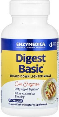 Enzymedica, Digest Basic, Formel mit essenziellen Enzymen, 90 Kapseln