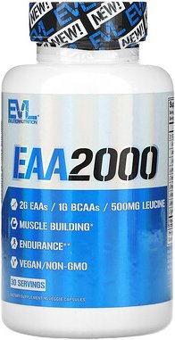 EVLution Nutrition, EAA2000, 90 vegetarische Kapseln