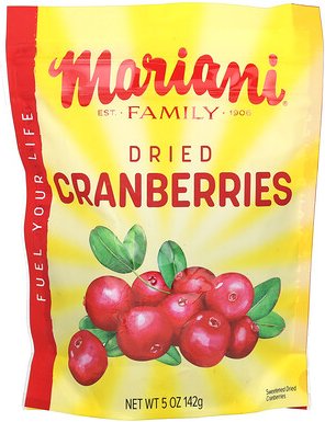 Mariani, Dried Cranberries, getrocknete Cranberrys, 142 g (5 oz.)