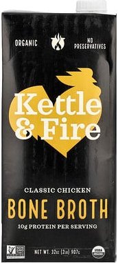 Kettle & Fire, Knochenbrühe, Classic Chicken, 907 g (32 oz.)