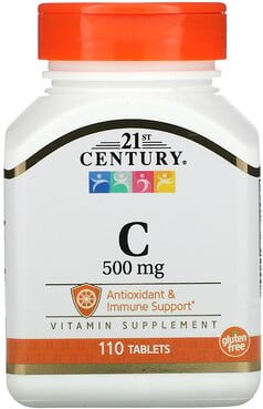 21st Century, C, 500 mg, 110 Tabletten
