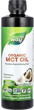 Nature's Way, Organic MCT Oil, Bio-MCT-Öl, 480 ml (16 fl oz.)