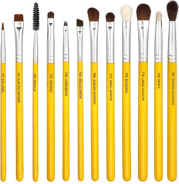Thumbnail - Bdellium Tools, Studio Kollektion, Augenpinsel Set und Beutel, 12er Set