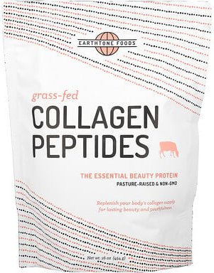 Earthtone Foods, Von grasgefütterten Kollagenpeptiden, geschmacksneutral, 454 g (16 oz.)