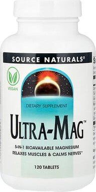 Source Naturals, Ultra-Mag, 120 Tabletten