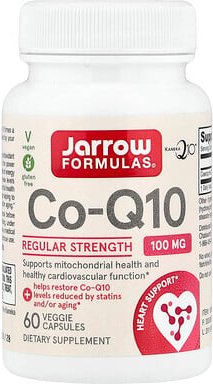 Jarrow Formulas, Co-Q10, CoQ10, 100 mg, 60 pflanzliche Kapseln