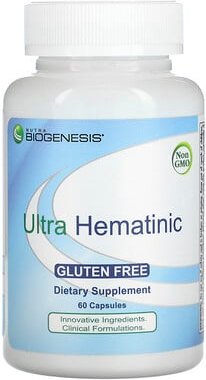 Thumbnail - Nutra BioGenesis, Ultra Hematonic, 60 Kapseln